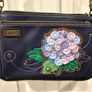 Chala DELUXE CROSSBODY - HYDRANGEA